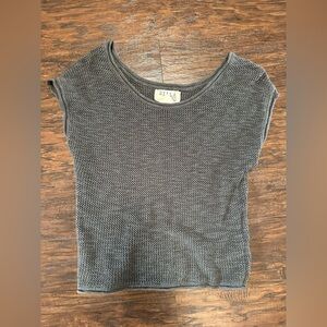 Billabong Charcoal Knit Top